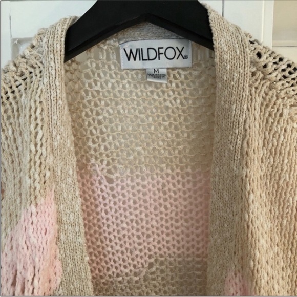 WILDFOX Yara Distressed Dolman Cardigan - Picture 9 of 11
